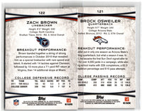 2012 Bowman Rookies Brock Osweiler #121