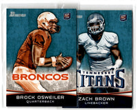 2012 Bowman Rookies Brock Osweiler #121