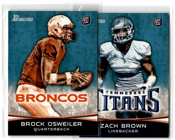 2012 Bowman Rookies Brock Osweiler #121