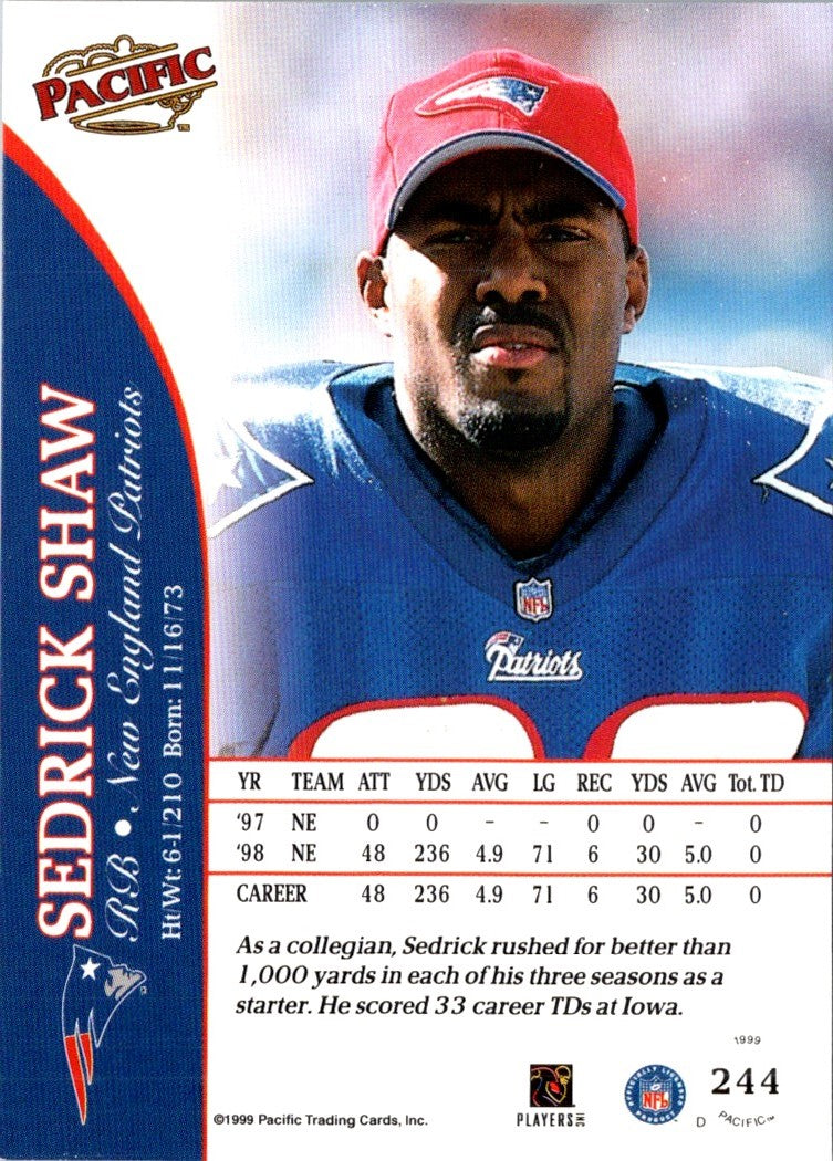 1999 Pacific Sedrick Shaw