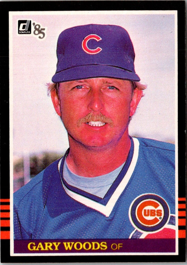 1985 Donruss Gary Woods #555