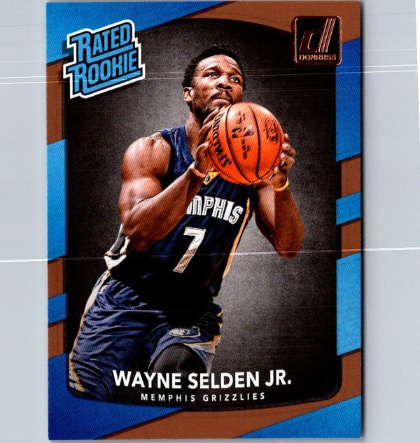 2017 Donruss Holo Orange Laser Wayne Selden Jr. #153