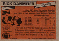 1981 Topps Rick Danmeier #77