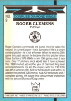 1991 Donruss Super Diamond Kings Roger Clemens #9