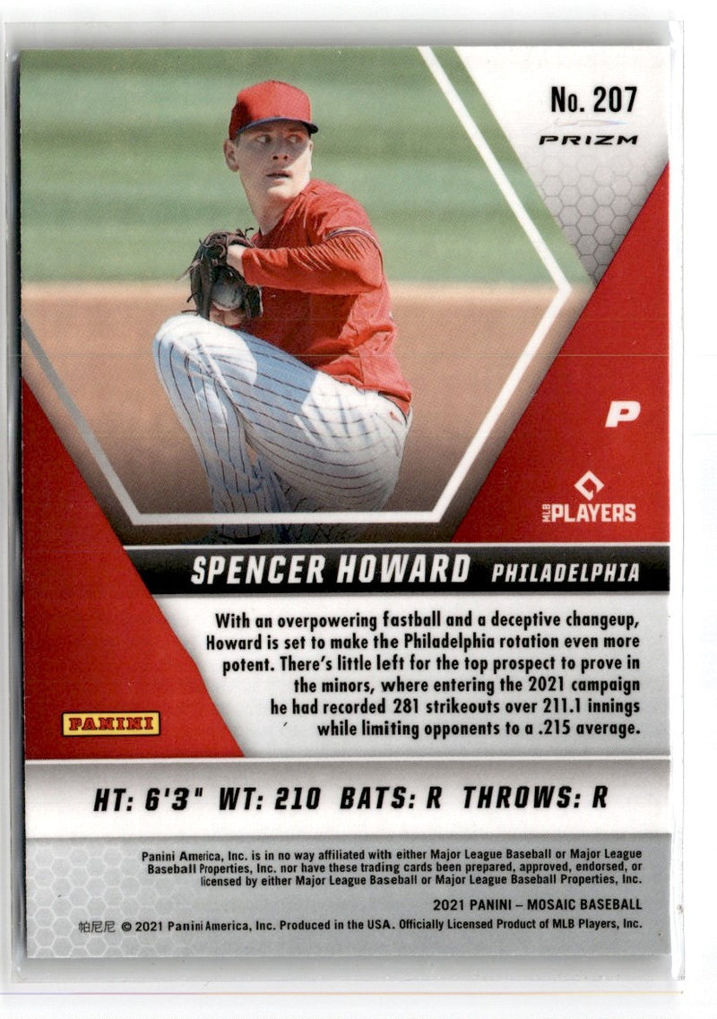 2021 Panini Mosaic Spencer Howard