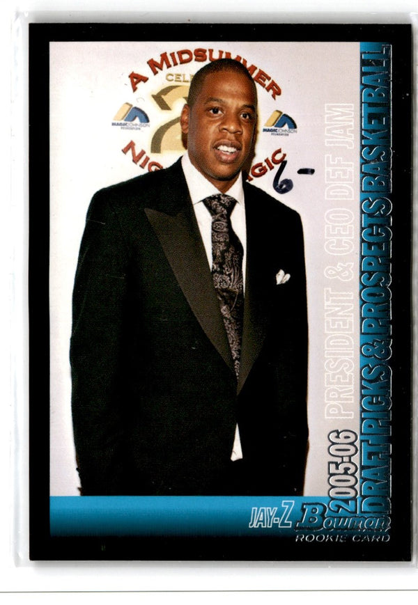 2005 Bowman Gold Jay-Z #151