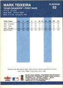 2004 Fleer Platinum Mark Teixeira