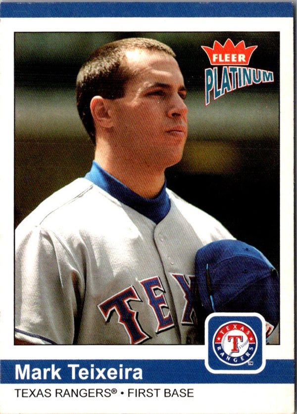 2004 Fleer Platinum Mark Teixeira #53