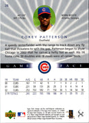 2003 Upper Deck Corey Patterson