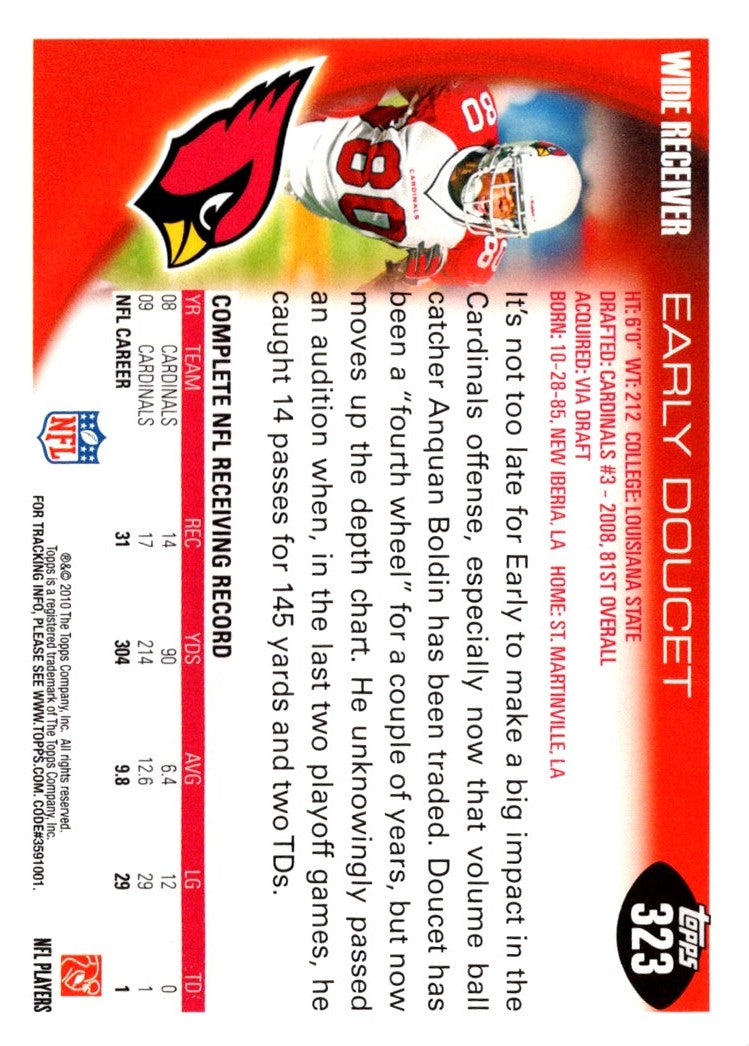 2010 Topps Early Doucet