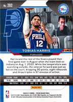 2020 Panini Prizm Blue Prizms Tobias Harris #202
