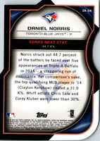 2015 Bowman Chrome Series Next Die Cuts Daniel Norris #SN-DN