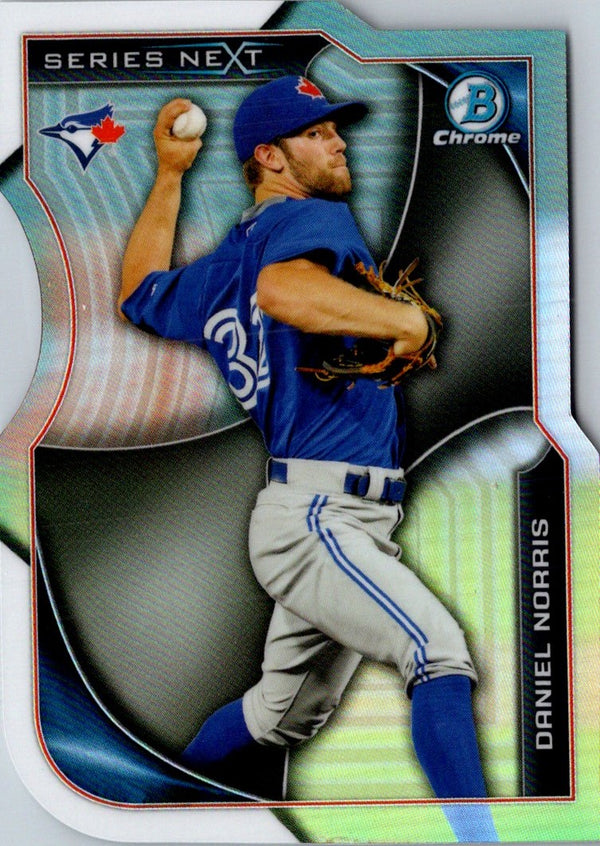 2015 Bowman Chrome Series Next Die Cuts Daniel Norris #SN-DN