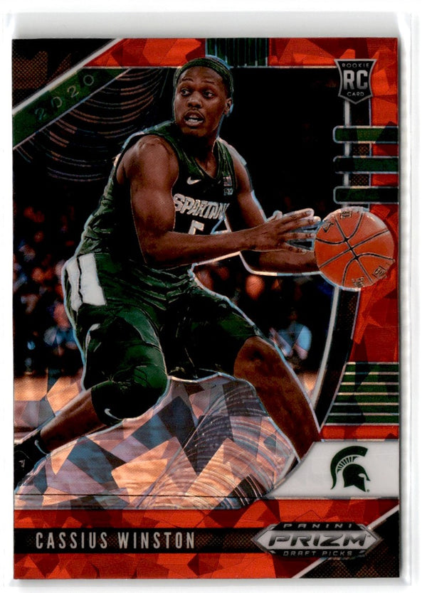 2020 Panini Prizm Draft Picks Collegiate Red Cassius Winston #29