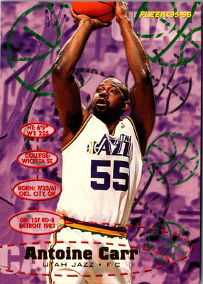 1995 Fleer European Antoine Carr #184