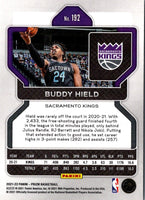 2021 Panini Prizm Blue Buddy Hield #192