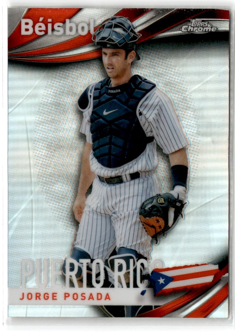 2021 Topps Chrome Beisbol Jorge Posada