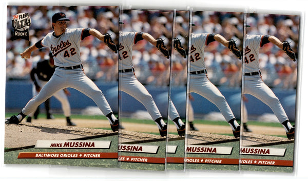 1993 Pacific Spanish Mike Mussina #21