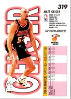 1993 Fleer Matt Geiger #319
