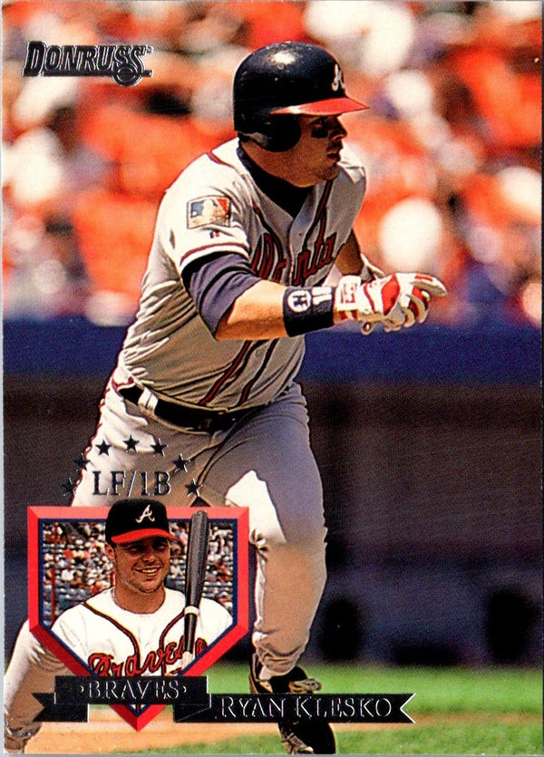 1995 Donruss Ryan Klesko #253