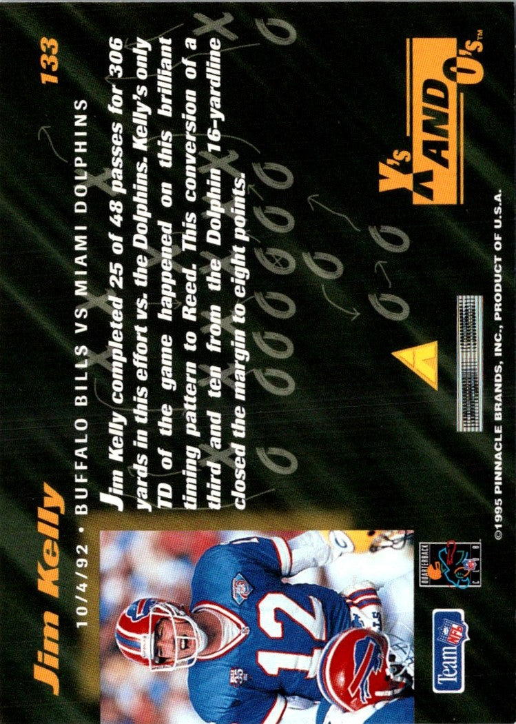 1995 Pinnacle Club Collection Jim Kelly