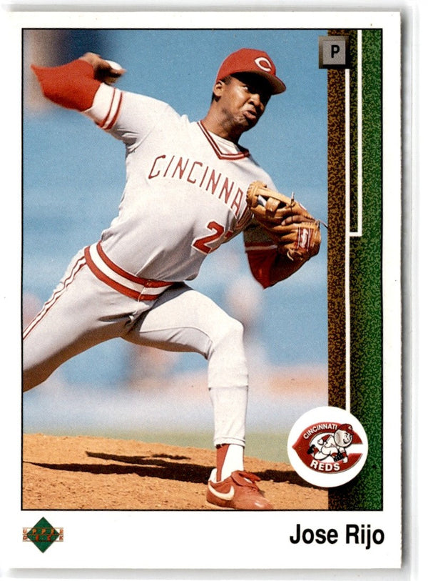 1989 Upper Deck Jose Rijo #619