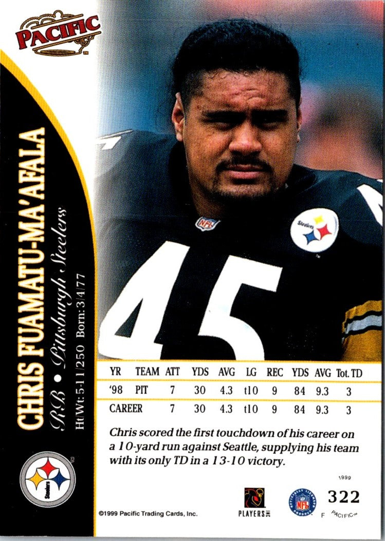 1999 Pacific Chris Fuamatu-Ma'afala