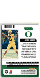 2021 Panini Contenders Draft Picks Ticket Justin Herbert