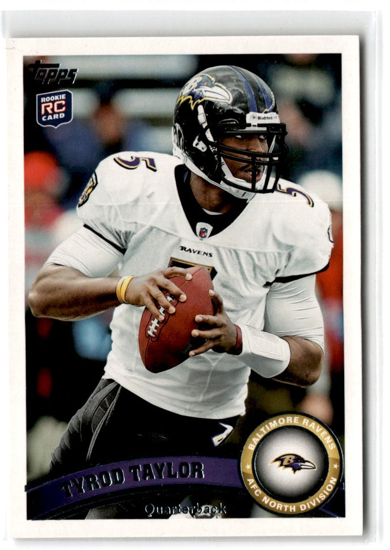 2011 Topps Chrome Refractors Tyrod Taylor