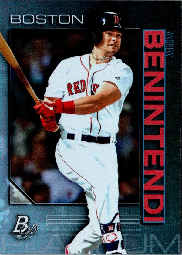 2020 Bowman Platinum Andrew Benintendi #35