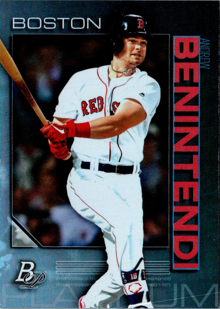 2020 Bowman Platinum Andrew Benintendi