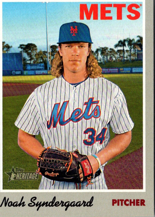 2019 Topps Heritage Noah Syndergaard #83