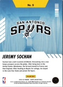 2022 Panini Jeremy Sochan