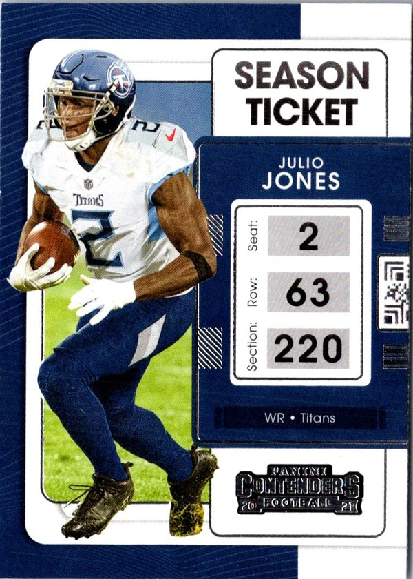 2021 Panini Contenders Julio Jones #95