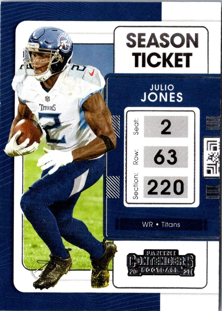 2021 Panini Contenders Julio Jones