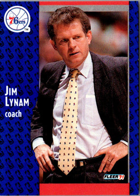 1991 Fleer Jim Lynam #155