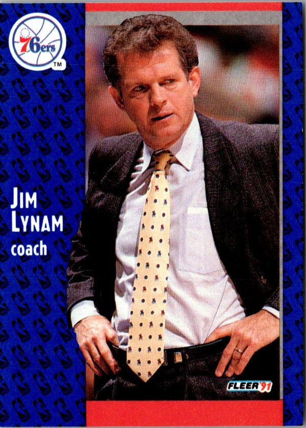 1991 Fleer Jim Lynam #155