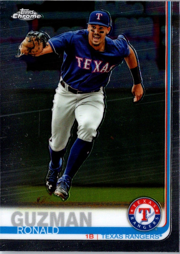 2019 Topps Chrome Ronald Guzman #40