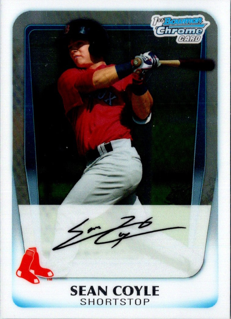 2011 Bowman Chrome Prospect Sean Coyle