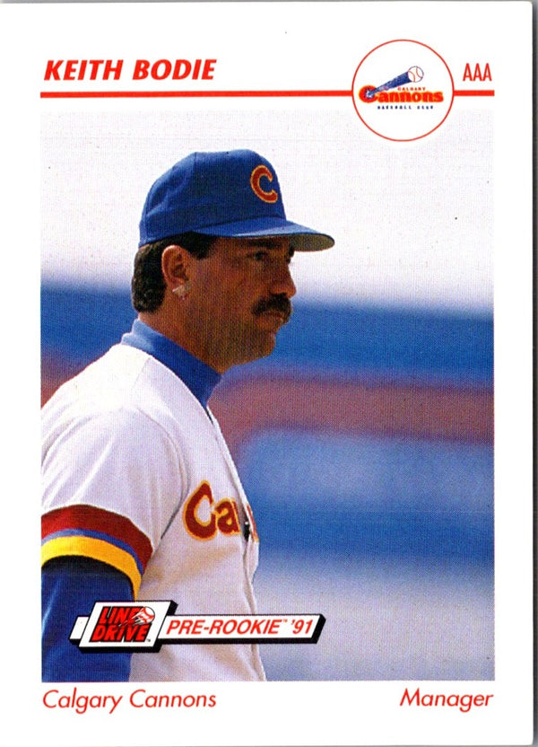 1991 Line Drive AAA Keith Bodie #74