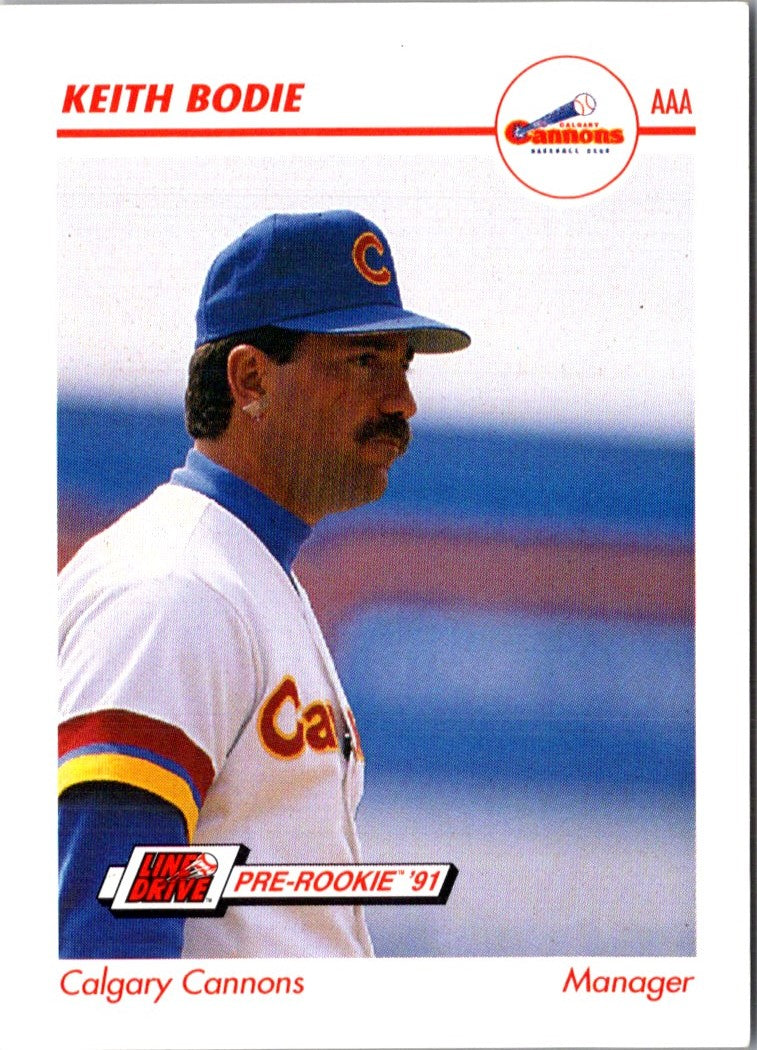 1991 Line Drive AAA Keith Bodie