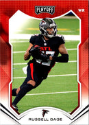 2021 Panini Playoff Red Zone Russell Gage