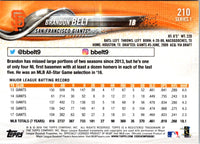2018 Topps Brandon Belt #210