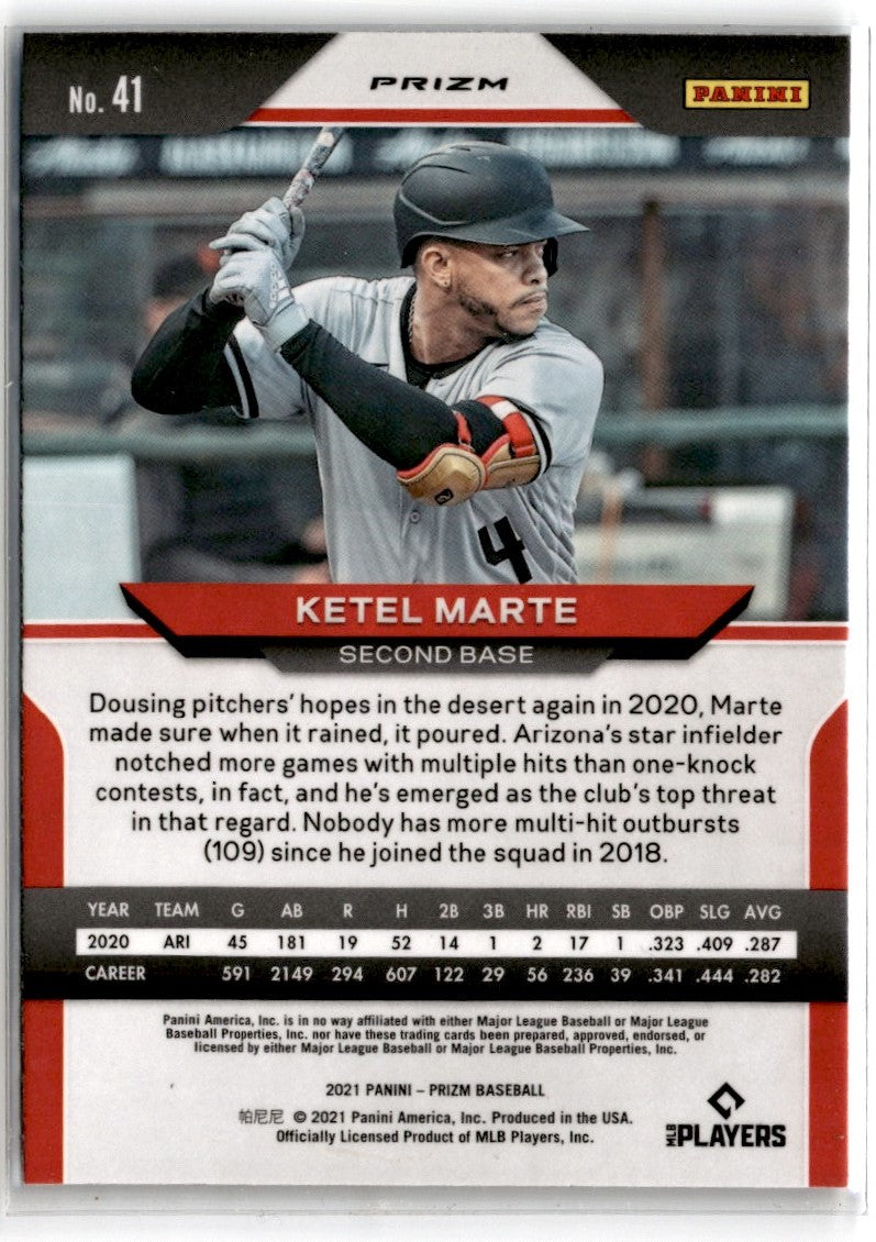 2021 Panini Prizm Ketel Marte