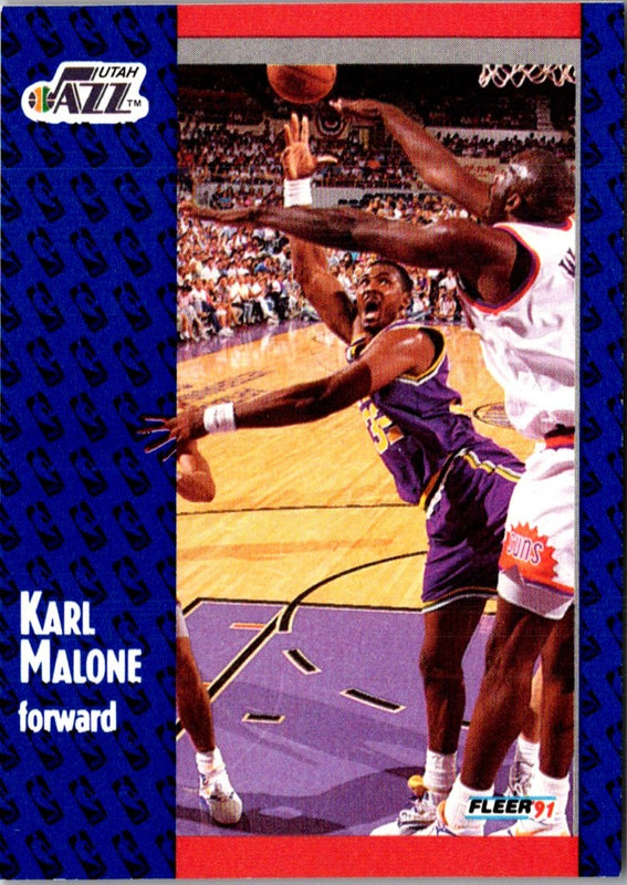 1991 Fleer Karl Malone #201
