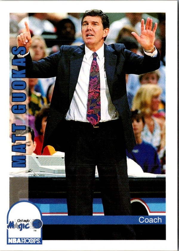 1992 Hoops Matt Guokas #257