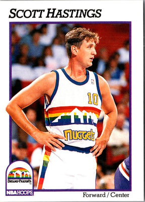 1991 Hoops Scott Hastings #358
