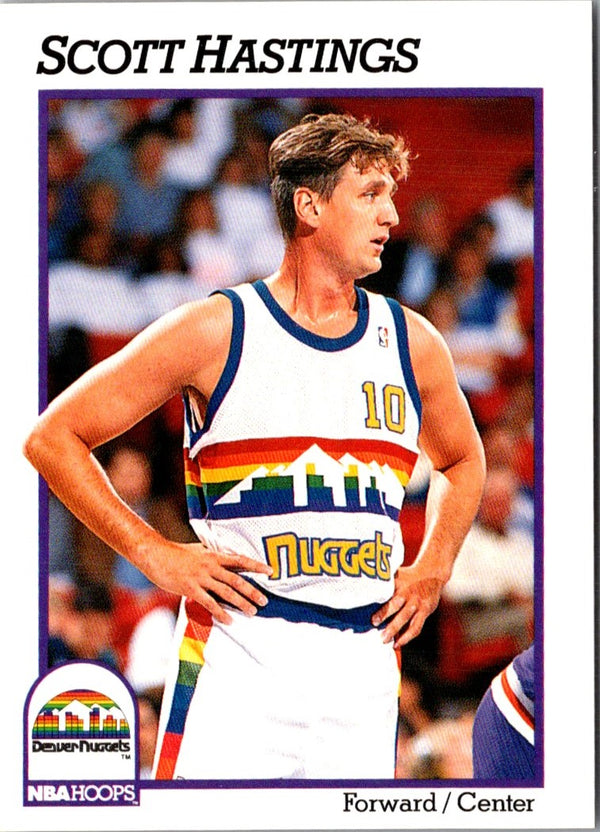 1991 Hoops Scott Hastings #358