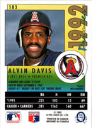 1992 O-Pee-Chee Premier Alvin Davis