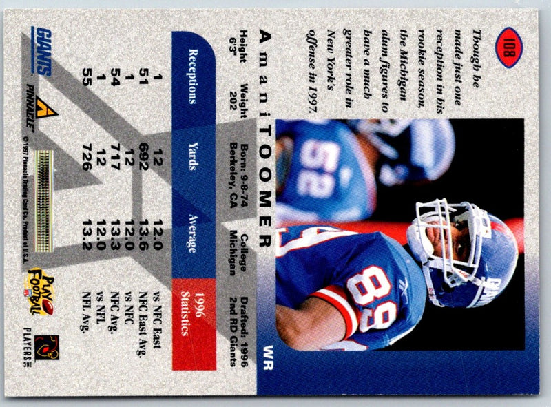 1997 Pinnacle Greg Lloyd